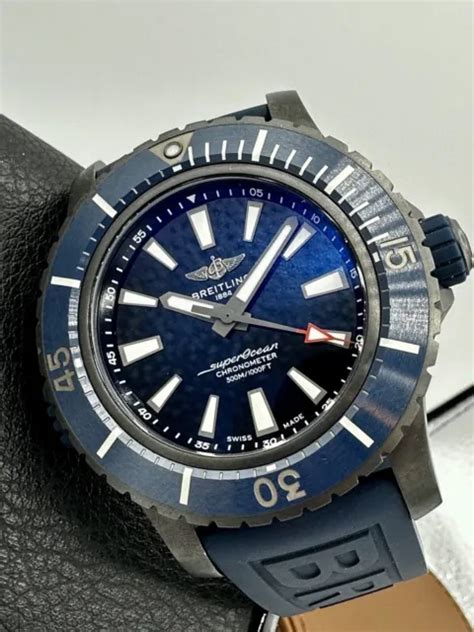 breitling water resistant 30m-100ft blaues zifferblatt|breitling case waterproof rating.